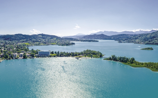 Panorama von Pörtschach am Wörthersee 
